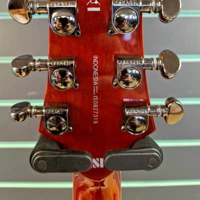 ESP LTD H-401FM Amber Cherry 2008 Electric Guitar image 7