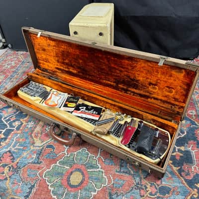 1962 Fender Deluxe 8-String Lap Steel w/OHSC, Hang Tags, Accessories image 18