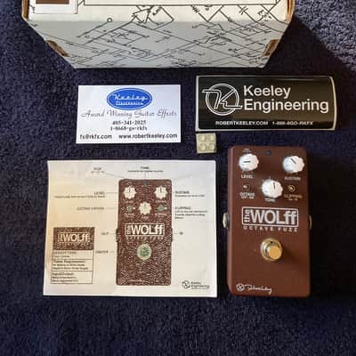Keeley The Wolff Octave Fuzz - Signed by Robert Keeley image 1