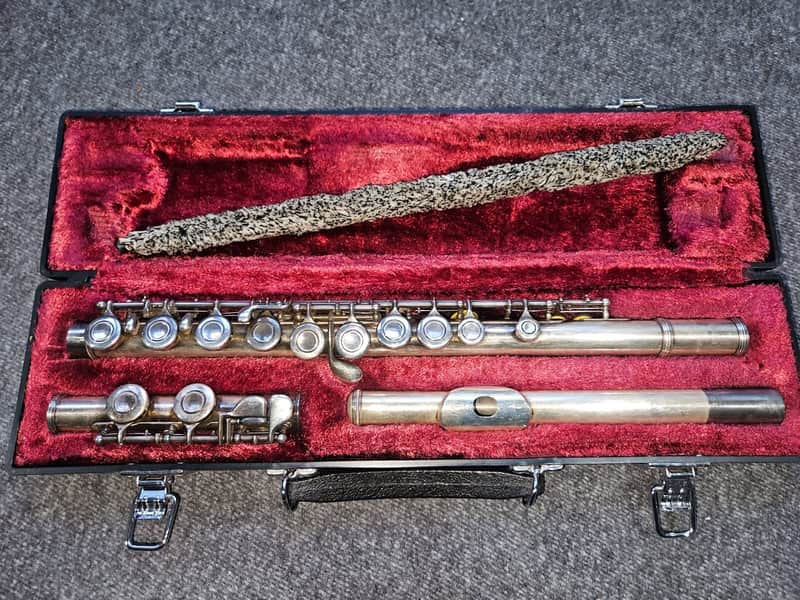 Yamaha YFL-225S Flute, Japan image 1