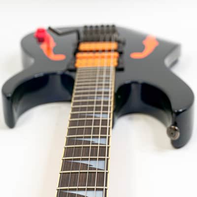 1990 Ibanez PGM100 – Signature Paul Gilbert RG, Bold Jewel Blue, Fully Dialed for Shredding image 10