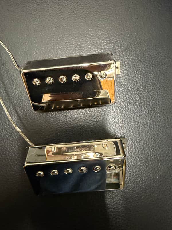 Gibson Custombucker Humbucker PAF Pickup Set 2024 - Nickel