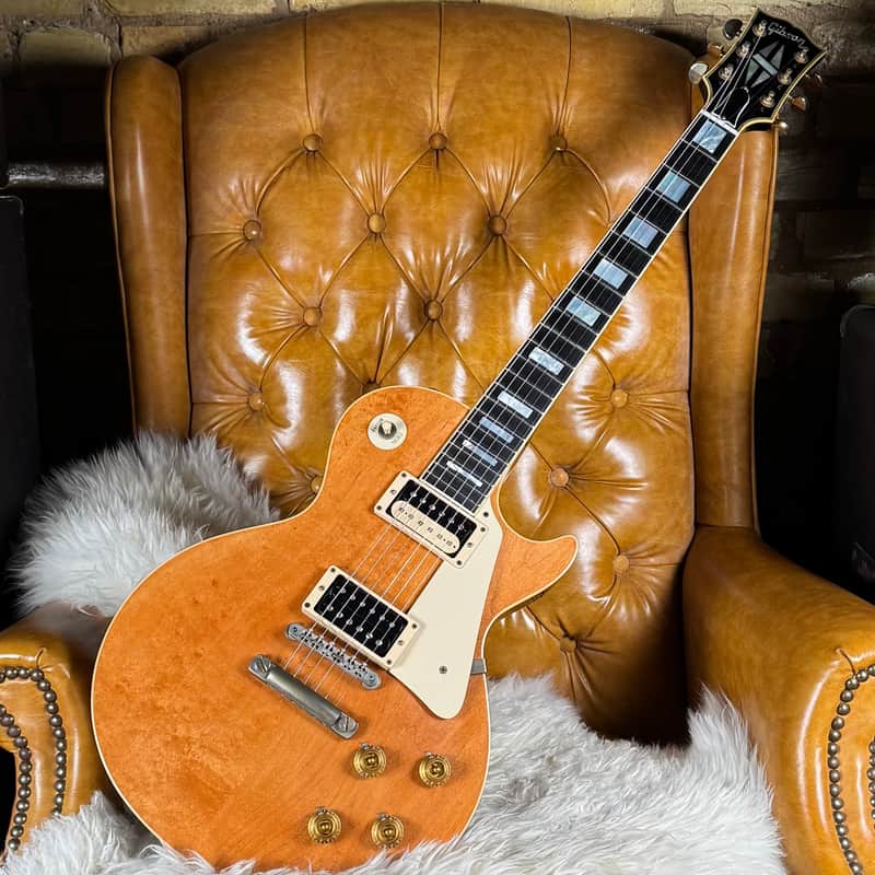 2012 Gibson Marc Bolan Signature Les Paul Custom Shop VOS Natural Electric Guitar W/ Original Hardshell Case & Candy! image 1