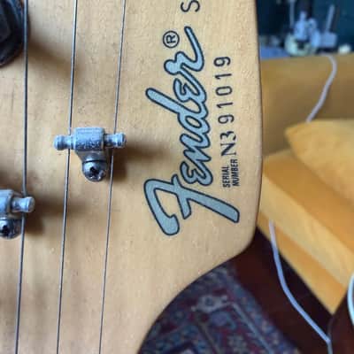 Fender 40th Anniversary American Standard Stratocaster with Maple Fretboard 1994 - Arctic White image 7