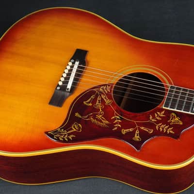 Gibson Hummingbird 1964 - Cherry Sunburst image 11