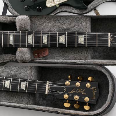 1993 Gibson Custom Shop Les Paul Studio with Ebony Fretboard. H repair. 7.7lbs image 9