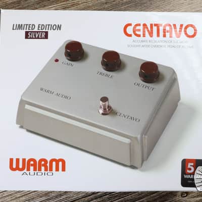 Open Box - Warm Audio Centavo Limited Edition Silver Professional Overdrive Pedal WA-CVS image 2