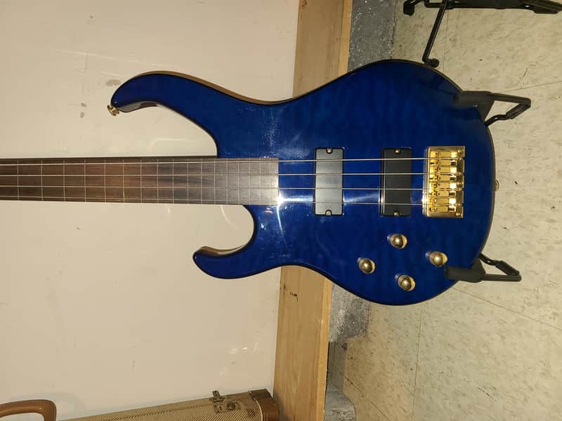 Brice Fretless 2003 Blue image 1