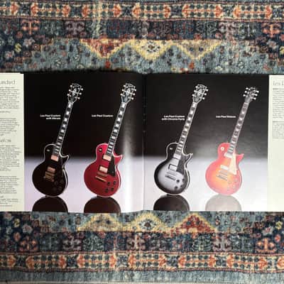 1983 Gibson American-Made. World-Played Guitar Catalogue! E19-1 image 4