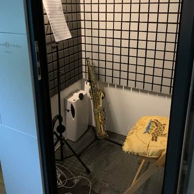 Studio Bricks accoustic sound proofed recording/practice booth Studio Bricks one 2021 White image 5
