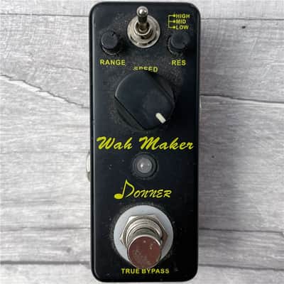 Donner Wah Maker Bass Effects Pedal, Second-Hand image 1