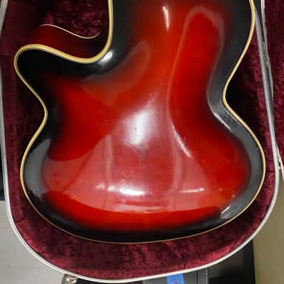 Huttl Archtop Sunburst West German ! image 10