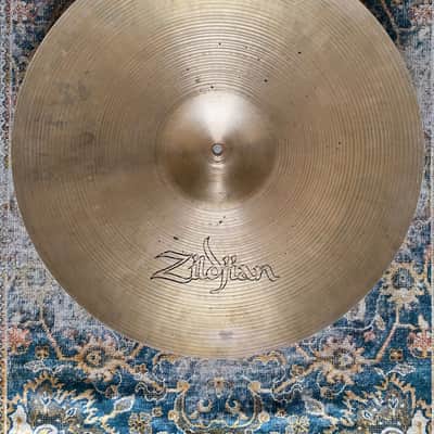 Semi-DRY 1970s Vintage Zildjian Ride 20” 2486 g HOLLOW LOGO image 2