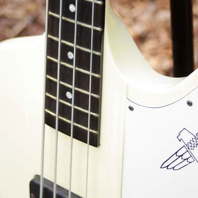 White Gibson Thunderbird IV Bass, rare and excellent! 2003! Price Drop! image 5