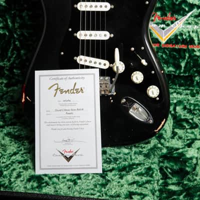 Fender Custom Shop David Gilmour Stratocaster Relic Electric Guitar Pre-Owned image 23