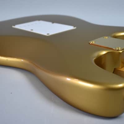 Circa 1989 Fender Stratocaster Custom Shop H.L.E Gold '57 RI #313 Guitar w/OSHC image 15