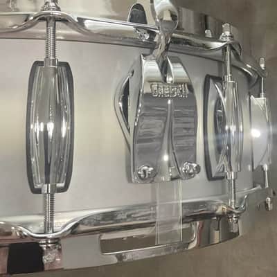 Gretsch Brooklyn 14x5 Snare Drum 10-Lug - Silver Mist Duco image 3