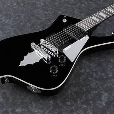 Ibanez PSM10BK MiKro Paul Stanley Signature 6str Electric Guitar (22.2" scale) - Black image 2
