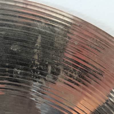 Sabian 14" Hand Hammered Rock Hi-Hat TOP Cymbal 1996 - 1998 - Brilliant image 12