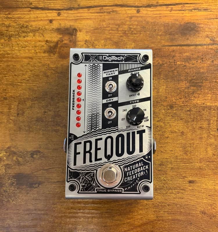DigiTech FreqOut Natural Feedback Creator 2010s - Silver/Black image 1