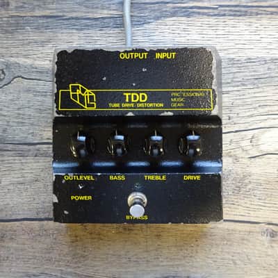 PMG TDD Tube Drive / Distortion Professional Music Gear 1980s Vintage Made In Japan MIJ Rare image 2