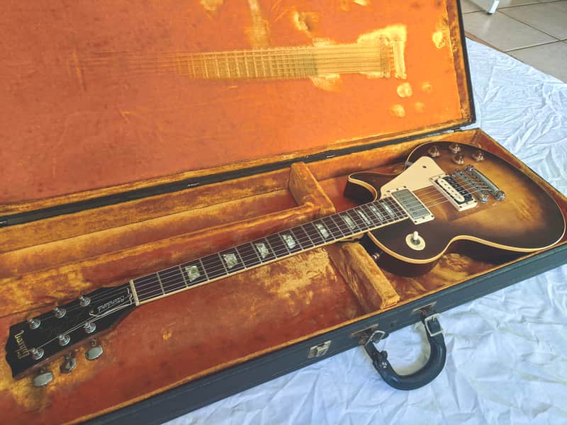 1982 Gibson Les Paul Standard Tobacco Sunburst w/ 60's Gibson Case image 1