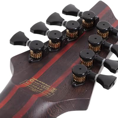 Schecter John Browne Tao-8 Left-Handed Electric Guitar - Ozone Burst (637) image 10
