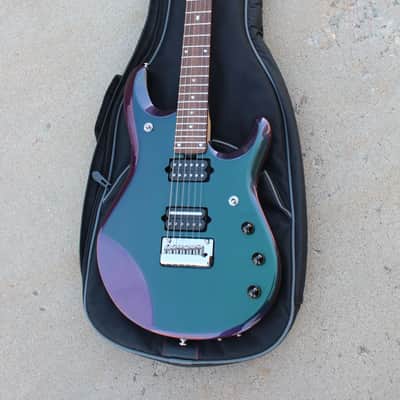 2015 Ernie Ball Music Man JP6 John Petrucci Signature Mystic Dream Guitar Fully Loaded Piezo image 2