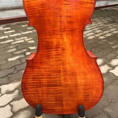 Copy Stradivari style Cello 4/4 Old spruce , 100% Hand Made with Bag/Bow#15952 image 6