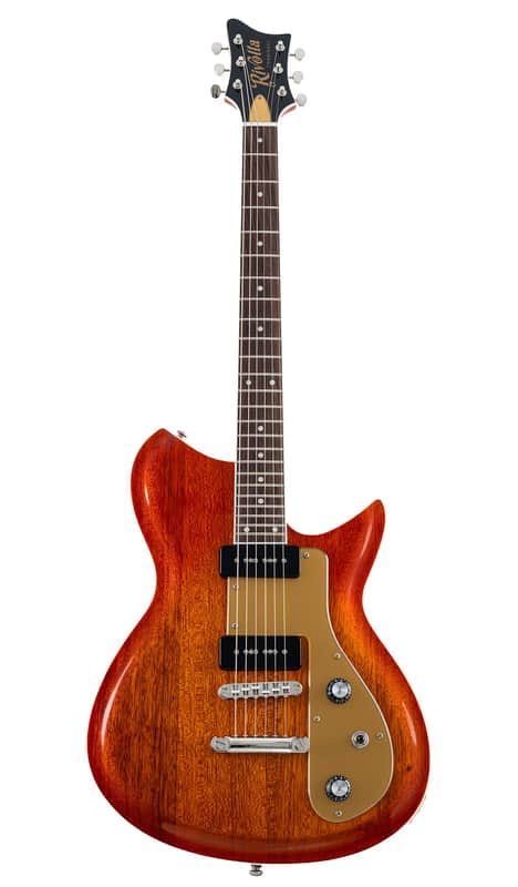Rivolta Combinata Classico P90 Electric Guitar-Autunno Burst image 1