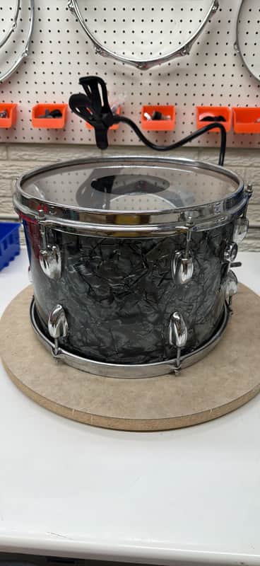 MIJ 9 x 13 Rack Tom - Black Oyster Pearl image 1