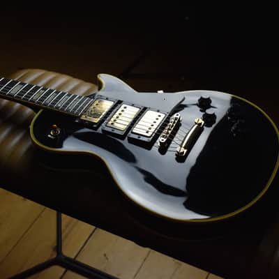 1982 Greco Mint Collection EGC57-60 Super Real Custom - Ebony - Les Paul Custom – Screamin’ PAFs, MIJ FujiGen, Super Real image 25