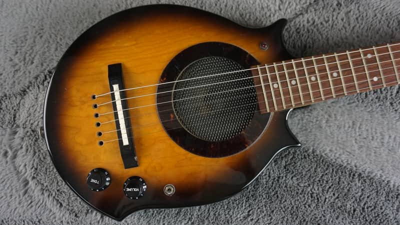 Morris Sound Circus Series Amplified Travel Guitar Japan Tobacco