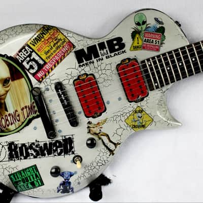 Custom Painted, Upgraded and Relic'ed ESP LTD EC-10 Electric Guitar image 7