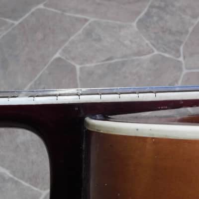 rare vintage VOSS archtop Jazz F-hole GUITAR GIMA Gitarre Germany 1960 image 16