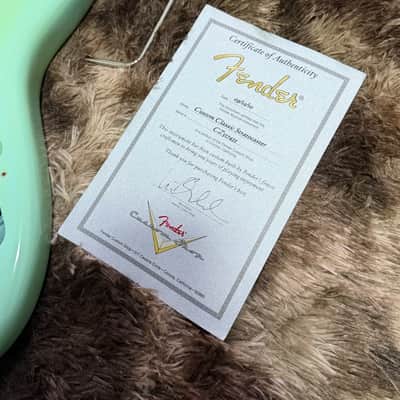 2010 Fender Custom Shop Stratocaster Loaded Body - Aged Sea Foam Green image 2