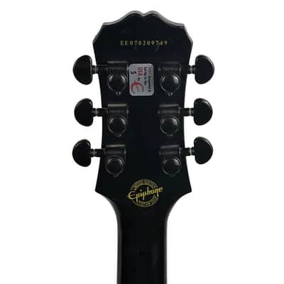 Epiphone Les Paul Standard Flame Top Black Burst 2007 W/HSC (Used) image 9