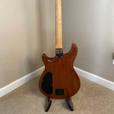 Warmoth VIP - Washed Green Flamed Maple - Birdseye Maple Neck with Ebony Fingerboard image 5