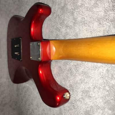 Squier Stratocaster 2004 - Metalic Red image 11