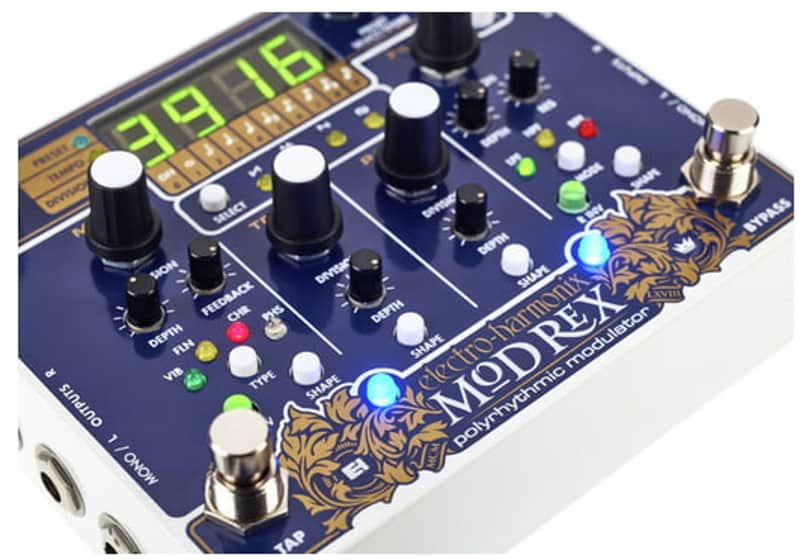 Electro-Harmonix Mod Rex Polyrhythmic Modulator | Reverb Canada