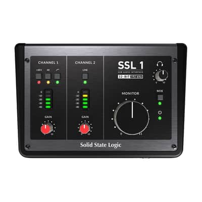 Solid State Logic SSL 1 2x2 32-bit/192 kHz USB-C Audio Interface image 2