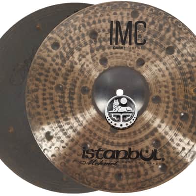 Istanbul Mehmet Cymbals 14" IMC Bronze Dark Hi-Hat image 1