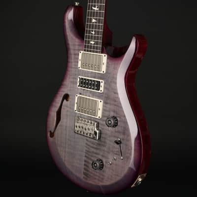 PRS S2 Special Semi-Hollow in Faded Gray Black Purple Burst #S2085745 image 2