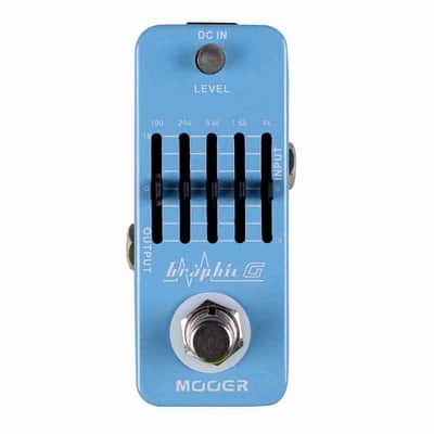 Mooer Micro Graphic G 5 Band Guitar EQ Pedal True Bypass NEW image 1