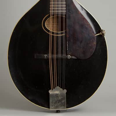 Gibson  Style A Snakehead Carved Top Mandolin (1925), ser. #79131, original black hard shell case. image 3