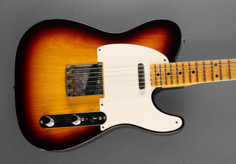 Fender Custom Shop Used 1959 Journeyman Relic Telecaster - Chocolate 3 Color Sunburst, '24 image 1