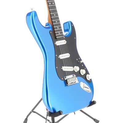 Fender American Ultra II Stratocaster, Ebony Fingerboard,  Noble Blue (S1)(22861) (22861) image 4