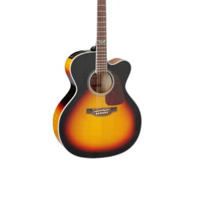 Takamine GJ72CE Solid Spruce Top / Layered Maple Jumbo Acoustic-Electric Guitar - Brown Sunburst image 2