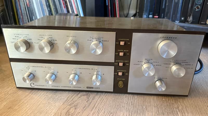 Prototype Military Factory Built Harman Kardon Citation I Stereo Tube Preamp