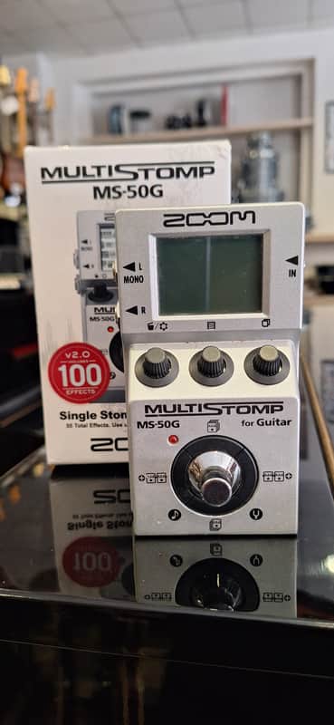 Zoom MS-50G MultiStomp 2012 - 2023 - Silver image 1